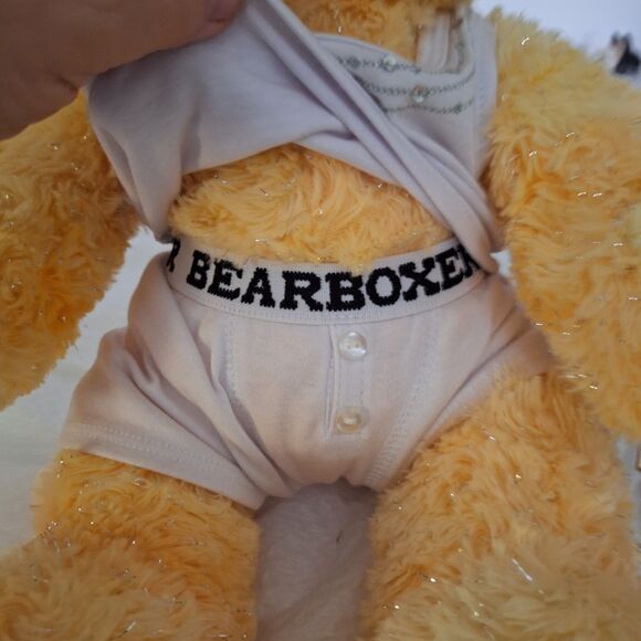 Build-A-Bear Workshop Gem of a Friend Topaz Teddy With Tag and Card - Picture 11 of 14